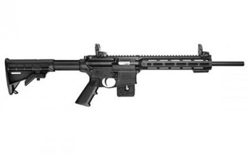 Smith & Wesson M&P15-22, Semi-automatic, AR, 22LR, 16.5 Barrel, Black, Fixed Stock, 10 M&P Slim Handguard with Magpul M-LOK, 10Rd, Magpul Flip Up Rear Sight 10207