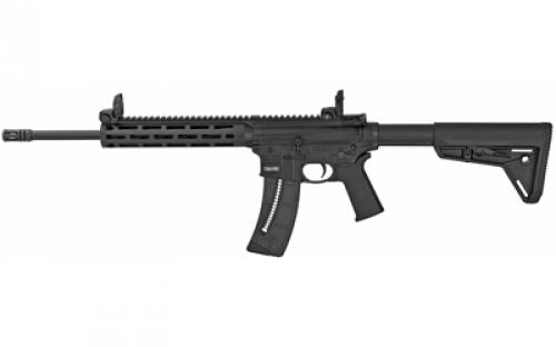 Smith & Wesson M&P15-22, Semi-automatic, AR, 22LR, 16.5 Threaded Barrel, Black MOE-SL Grip & Stock, 25Rd, 10 M&P Slim Handguard with Magpul M-LOK, Magpul Flip Up Front and Rear Sights 10213