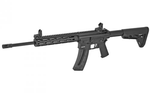 Smith & Wesson M&P15-22, Semi-automatic, AR, 22LR, 16.5" Threaded Barrel, Black MOE-SL Grip & Stock, 25Rd, 10" M&P Slim Handguard with Magpul M-LOK, Magpul Flip Up Front and Rear Sights 10213