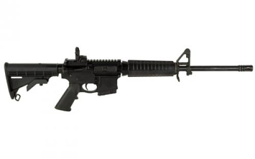 Smith & Wesson M&P 15T II, Semi-automatic Rifle, AR, 223 Remington/556NATO, 16" Barrel, Armornite Finish, Black, Optic Ready Flattop Rail, Flip Up Rear Sight, Adjustable A2 Front Sight, M4 Collapsible Stock, A2 Grip, 10 Rounds, 1 Magazine 11616