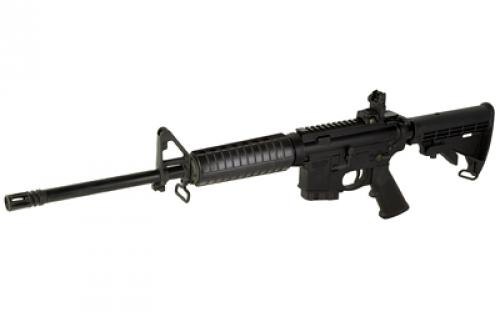 Smith & Wesson M&P 15T II, Semi-automatic Rifle, AR, 223 Remington/556NATO, 16" Barrel, Armornite Finish, Black, Optic Ready Flattop Rail, Flip Up Rear Sight, Adjustable A2 Front Sight, M4 Collapsible Stock, A2 Grip, 10 Rounds, 1 Magazine 11616