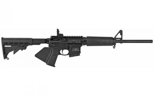 Smith & Wesson M&P 15, Sport II CA Compliant, Semi Automatic, AR-15, 556NATO, 16" Barrel no Flash Hider, Black, Fixed Stock, 1-10Rd Magazine, Flattop Rail, Flip Up Rear Sight 12001