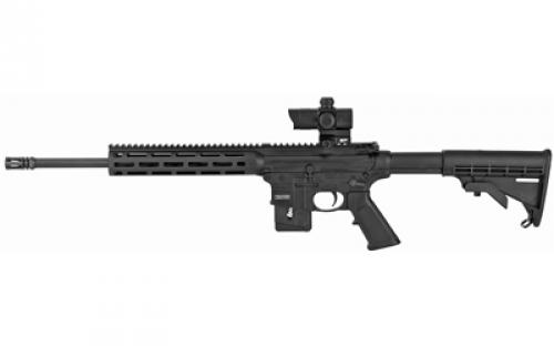 Smith & Wesson M&P15-22, Semi-automatic, AR, 22LR, 16.5 Threaded Barrel, Black, 10Rd, 10 M&P Slim Handguard with Magpul M-LOK, MP100 4MOA Red/Green Dot Optic Included 12723