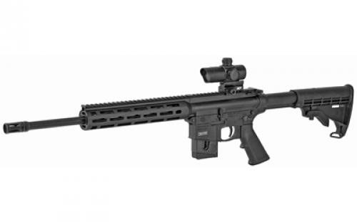 Smith & Wesson M&P15-22, Semi-automatic, AR, 22LR, 16.5" Threaded Barrel, Black, 10Rd, 10" M&P Slim Handguard with Magpul M-LOK, MP100 4MOA Red/Green Dot Optic Included 12723