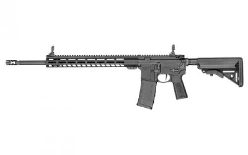 Smith & Wesson Volunteer XV, Optics Ready, Semi-automatic Rifle, AR-15, 223 Remington/556NATO, 20 Barrel, PWS Muzzle Brake, 1:8 5R Rifling, Matte Finish, Black, 15 Free Float M-LOK Forend, B5 Systems P-Grip Type 23, B5 Systems Enhanced SOPMOD Stock, Flip-Up Iron Sights, Flat Faced Trigger, Ambidextrous Radian Raptor-LT Charging Handle, 1 Magazine, 30 Rounds 13517