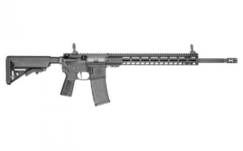 Smith & Wesson Volunteer XV, Optics Ready, Semi-automatic Rifle, AR-15, 223 Remington/556NATO, 20" Barrel, PWS Muzzle Brake, 1:8 5R Rifling, Matte Finish, Black, 15" Free Float M-LOK Forend, B5 Systems P-Grip Type 23, B5 Systems Enhanced SOPMOD Stock, Flip-Up Iron Sights, Flat Faced Trigger, Ambidextrous Radian Raptor-LT Charging Handle, 1 Magazine, 30 Rounds 13517