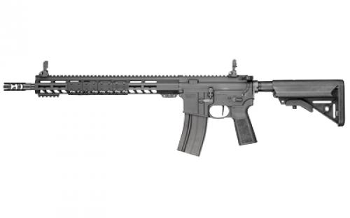 Smith & Wesson Volunteer XV, Optics Ready, Semi-automatic Rifle, AR-15, 6mm ARC, 16 Barrel, PWS Muzzle Brake, 1:7 5R Rifling, Matte Finish, Black, 15 Free Float M-LOK Forend, B5 Systems P-Grip Type 23, B5 Systems Enhanced SOPMOD Stock, Flip-Up Iron Sights, Flat Faced Trigger, Ambidextrous Radian Raptor-LT Charging Handle, 1 Magazine, 25 Rounds 13518