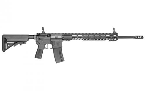 Smith & Wesson Volunteer XV DMR, Optics Ready, Semi-automatic Rifle, AR-15, 6mm ARC, 20" Barrel, PWS Muzzle Brake, 1:7 5R Rifling, Matte Finish, Black, 15" Free Float M-LOK Forend, B5 Systems P-Grip Type 23, B5 Systems Enhanced SOPMOD Stock, Flip-Up Iron Sights, Flat Faced Trigger, Ambidextrous Radian Raptor-LT Charging Handle, 1 Magazine, 25 Rounds 13519