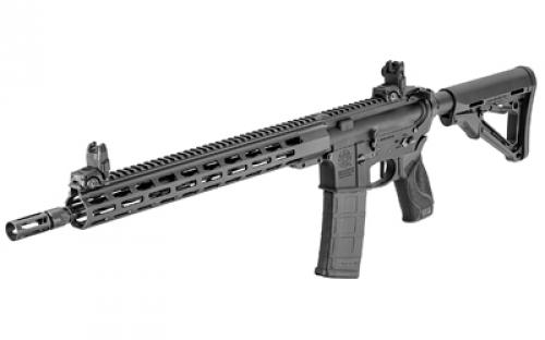 Smith & Wesson M&P 15T II, Engraved, 2nd Amendment Limited Edition, Semi-automatic Rifle, AR-15, 556NATO/223 Remington, 16" Barrel, M4E Flash Suppressor, 1:8 Twist, Matte Finish, Black, M&P Pistol Grip, 15" Free-Float M-LOK Handguard, Magpul CTR Stock, Front/Rear Flip Sights, 30 Rounds, Flat Face Trigger, Ambidextrous Radian Raptor-LT Charging Handle, 1 Magazine 13551