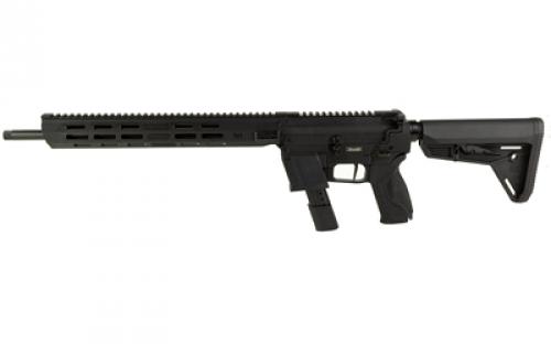 Smith & Wesson Response, Semi-automatic, AR, 9MM, 16.5 Barrel, Threaded 1/2x28, Black Oxide Finish, Black, Polymer Upper/Lower Receiver, M&P Grips, Free Float M-LOK Handguard, Collapsible Stock, 23 Rounds, 2 M&P Magazines, 2 FLEXMAG Adaptors For GLOCK and Smith & Wesson Magazines 13797