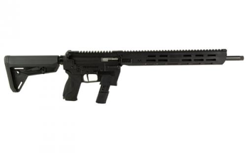 Smith & Wesson Response, Semi-automatic, AR, 9MM, 16.5" Barrel, Threaded 1/2x28, Black Oxide Finish, Black, Polymer Upper/Lower Receiver, M&P Grips, Free Float M-LOK Handguard, Collapsible Stock, 23 Rounds, 2 M&P Magazines, 2 FLEXMAG Adaptors For GLOCK and Smith & Wesson Magazines 13797