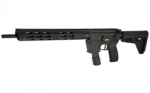 Smith & Wesson Response, Semi-automatic, AR, 9MM, 16.5" Barrel, Threaded 1/2x28, Black Oxide Finish, Black, Polymer Upper/Lower Receiver, M&P Grips, Free Float M-LOK Handguard, Collapsible Stock, 23 Rounds, 2 M&P Magazines, 2 FLEXMAG Adaptors For GLOCK and Smith & Wesson Magazines 13797