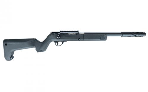 Tactical Solutions OWYHEE Bolt Action Take Down Rifle, 22 WMR, 12.63 (16.5 OAL) SPX Barrel w/Attached Suppressor Shroud, Threaded 1/2x28, Matte Finish, Black, Magpul X-22 Takedown Backpacker Stock, 1 Magazine, 10 Rounds OHRSBX-TD22WMR-MB-OB-BLK