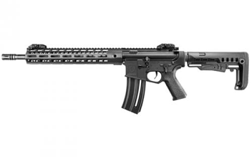 Hammerli Arms Tac R1, Semi-automatic, AR, 22 LR, 16.1 Threaded Barrel, Black, MFT Minimalist Stock, M-LOK Handguard, Front/Rear Flip Sights, 10Rd 576050010