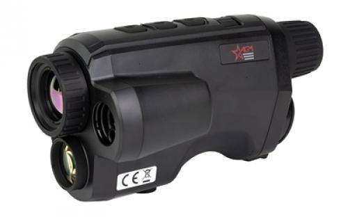 AGM Global Vision Fuzion LRF TM25-384, Thermal Imaging and CMOS Monocular, Built in Range Finder, 2.5x-20x Magnification, 12 Micron, 384x288 (50 Hz), 25mm Lens, Black 3142451304FM21