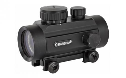 Barska Red Dot, 1X Magnification, Black Finish, 30mm Tube, 5 MOA Reticle AC10329