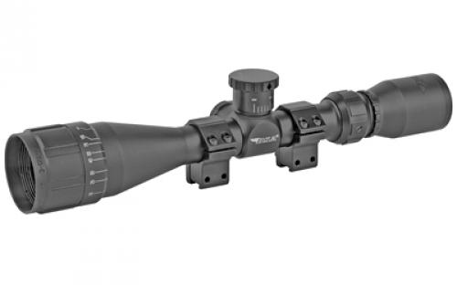 BSA Optics Sweet 17, Rimfire Scope, 3-12X40mm, 1 Maintube, 30/30 Duplex Reticle, Black, Designed for 17 HMR 17-312X40AOWRTB