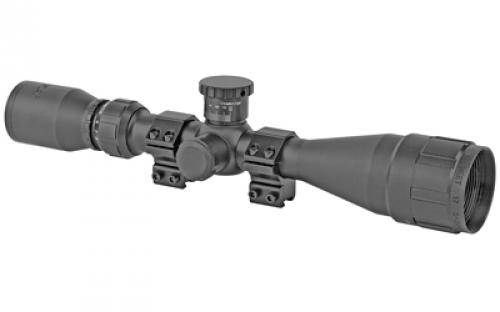 BSA Optics Sweet 17, Rimfire Scope, 3-12X40mm, 1" Maintube, 30/30 Duplex Reticle, Black, Designed for 17 HMR 17-312X40AOWRTB