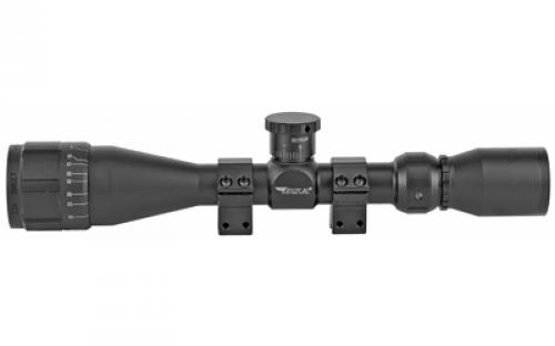 BSA Optics Sweet 22, Rimfire Scope, 4-12X40mm, 1" Maintube, 30/30 Duplex Reticle, Black Color, Designed for 22LR 22-412X40AOWRTB