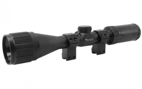 BSA Optics Outlook, Rifle Scope, 3-9X40mm, Mil Dot Reticle, 1 Main Tube, 1/4 MOA, Matte Finish, Black AIR3-9X40AOTB