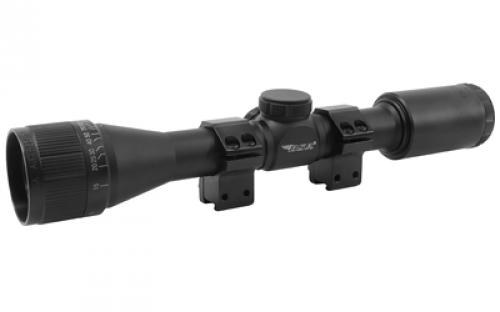 BSA Optics Outlook, Rifle Scope, 4X32mm, Mil Dot Reticle, 1 Main Tube, 1/4 MOA, Matte Finish, Black AIR4X32AOTB