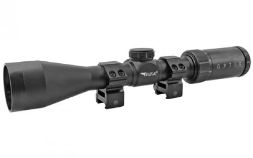 BSA Optics Optix, Rifle Scope, 3-9X40mm, 1 Maintube, BDC-8 Reticle, Black Color HS3-9X40TB