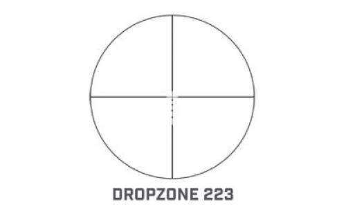 Bushnell AR Optics, Rifle Scope, 3-9X40MM, Drop Zone 223 Reticle, First Focal Plane, 1" Main Tube, Matte Finish, Black AR73940