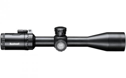 Bushnell AR Optics, Rifle Scope, 4.5-18X40MM, Illuminated Wind Hold Reticle, Second Focal Plane, 1 Main Tube, Matte Finish, Black, Includes 5 Elevation Turrets - 6.5 Creedmoor BDC, 224 Valkyrie BDC, 308 Winchester BDC, 223 Remington BDC AR741840EI