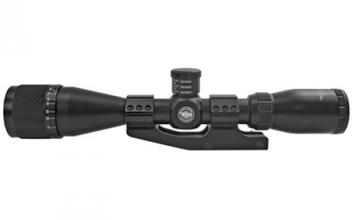 BSA Optics Tactical Weapon, Rifle Scope, 3-12X40mm, 1" Maintube, Mil Dot Reticle, 1/4 MOA Adjustments, Black Color, 1 Piece Mount, .223 and .308 Turrets TW-312X40W1PMTB