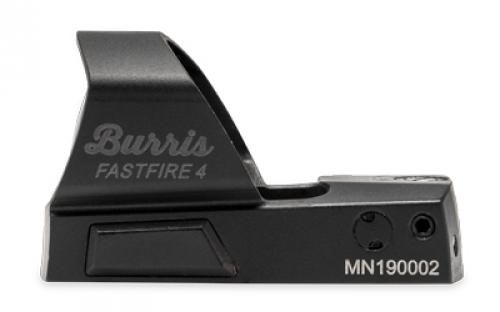 Burris FastFire IV Red Dot, 3MOA-11MOA, Multi-Reticle, Matte Finish, Black 300259