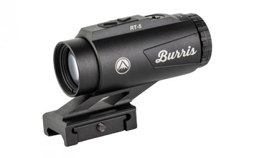 Burris RT-5, Prism Sight, 5X Magnification, Ballistic 5X Reticle, Matte Finish, Black, Fits 1913 Picatinny Rail 300263