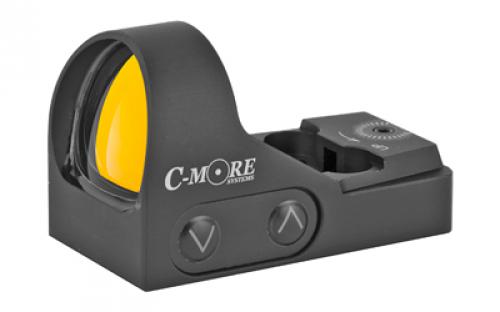 C-More Systems RTS V5 Red Dot, 6MOA, V5 Hardened Electronics with Motion Sensing System and Auto Off, Black RTS2B-6