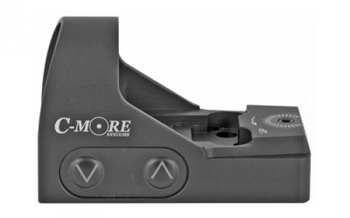 C-More Systems RTS V5 Red Dot, 6MOA, V5 Hardened Electronics with Motion Sensing System and Auto Off, Black RTS2B-6