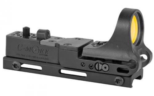 C-More Systems Railway Standard Red Dot, Fits Picatinny, 4MOA, Black RWB-4