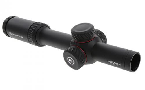 Crimson Trace Corporation CT Hardline Pro, 1-6X24mm Objective, Illuminated BDC Competition MOA Reticle, 30mm Main Tube, Matte Finish, Black 01-01100