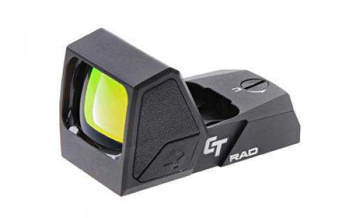 Crimson Trace Corporation RAD, Red Dot, Open Reflex Sight, Black, 3 MOA 01-01780