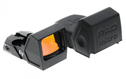 Crimson Trace Corporation RAD Micro, Red Dot, Compact Open Reflex Sight, Black, 3 MOA 01-01800