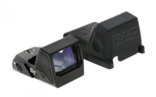 Crimson Trace Corporation RAD, Green Dot, Open Reflex Sight, Black, 5 MOA 01-01890