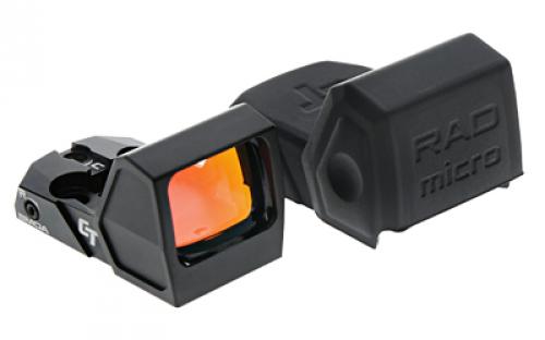 Crimson Trace Corporation RAD Micro Pro, Red Dot, Compact Open Reflex Sight, Black, 3 MOA 01-01970