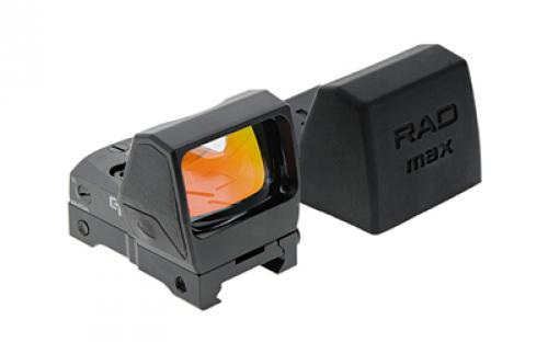 Crimson Trace Corporation RAD Max, Large Open Reflex Sight, Black, 3 MOA 01-01980