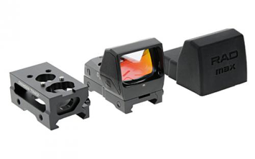 Crimson Trace Corporation RAD Max Pro, Large Open Reflex Sight, Black, 3 MOA 01-01990