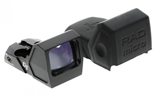 Crimson Trace Corporation RAD Micro Pro, Green Dot, Compact Open Reflex Sight, Black, 5 MOA 01-3000038