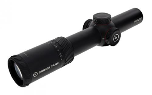 Crimson Trace Corporation Hardline LPVO, Rifle Scope, 1-10X28mm Objective, Illuminated Mil Dot Reticle, 34mm Main Tube, Matte Finish, Black 01-3002301