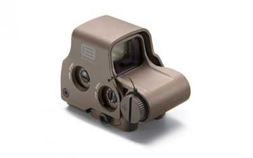 EOTech EXPS3 Holographic Sight, 68 MOA Ring with 2-1 MOA Dots Reticle, Side Button Controls, Quick Disconnect, Night Vision Compatible, Tan Finish EXPS3-2TAN