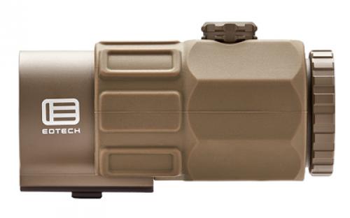 EOTech G43 Magnifier, 3X, Compact, No Mount, Matte Finish, Tan G43.NMTAN