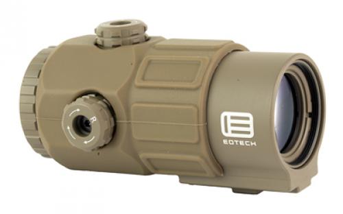 EOTech G45 Magnifier, 5X, QD Mount, Switch to Side, 34mm, Matte Finish, Tan, Includes Mount G45.STSTAN