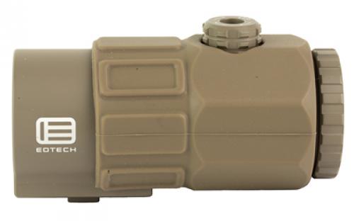 EOTech G45 Magnifier, 5X, QD Mount, Switch to Side, 34mm, Matte Finish, Tan, Includes Mount G45.STSTAN