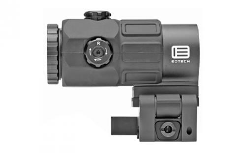 EOTech G45, Magnifier, 5X, QD Mount, Switch to Side, Tool-Free Vertical and Horizontal Adjustments, Black Finish, 34mm G45.STS