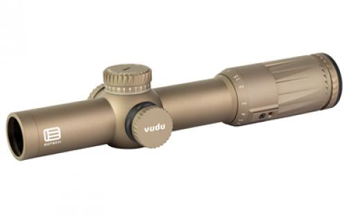 EOTech Vudu, 1-10X28 First Focal Plane, Rifle Scope, 34mm Tube, SR4 Illuminated MOA Reticle, Tan VDU1-10FFSR4TAN