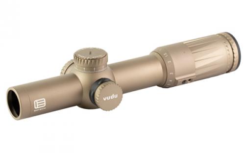 EOTech Vudu, 1-10X28 First Focal Plane, Rifle Scope, 34mm Tube, SR5 Illuminated MIL Reticle, Tan VDU1-10FFSR5TAN